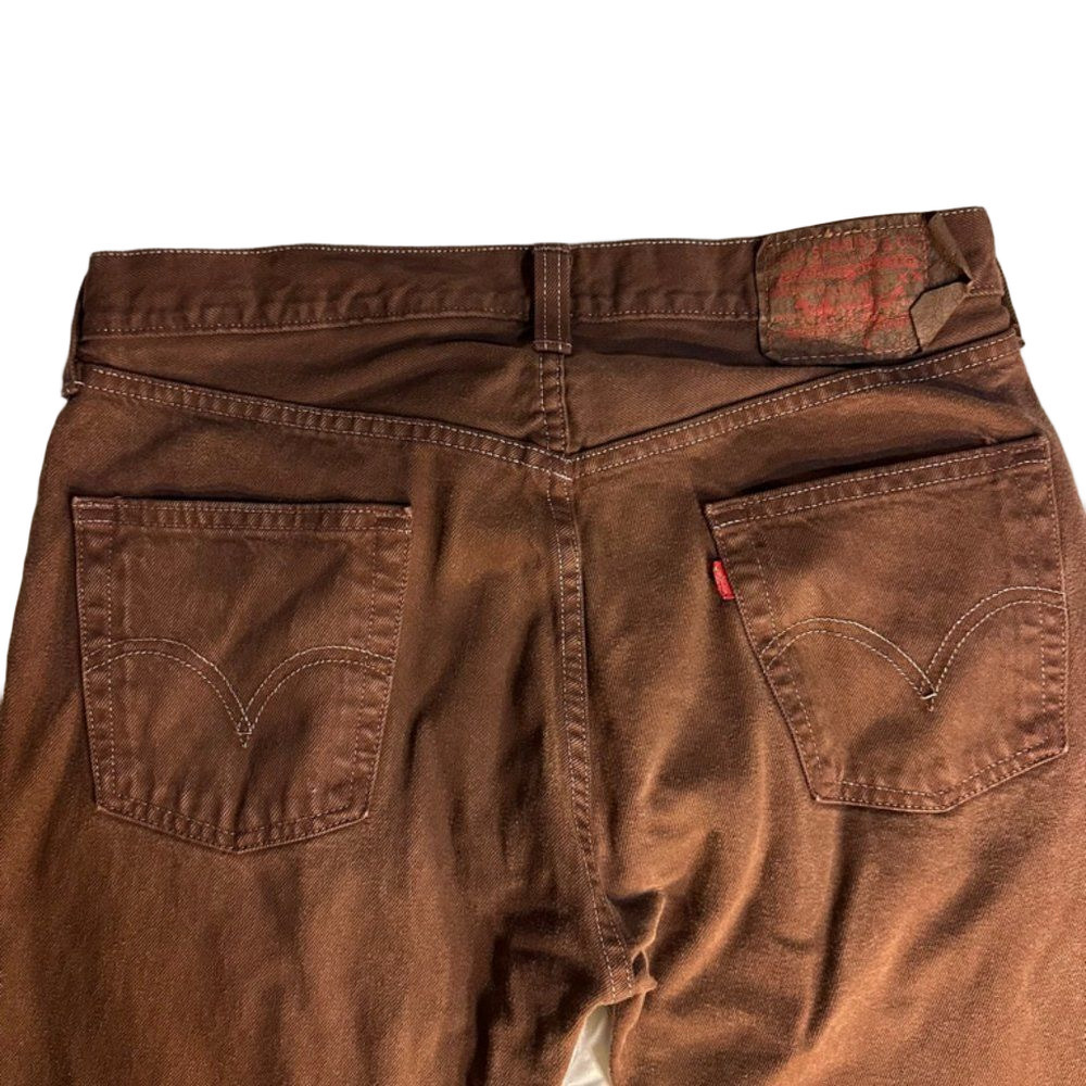 Levi’s 501 Vtg Jeans Size 10 Inseam 31 inches Women’s Brown-Maroon